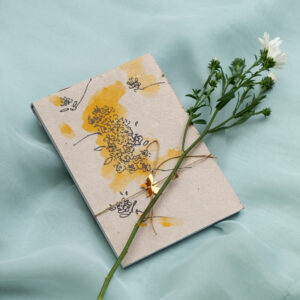 Hand-painted journal