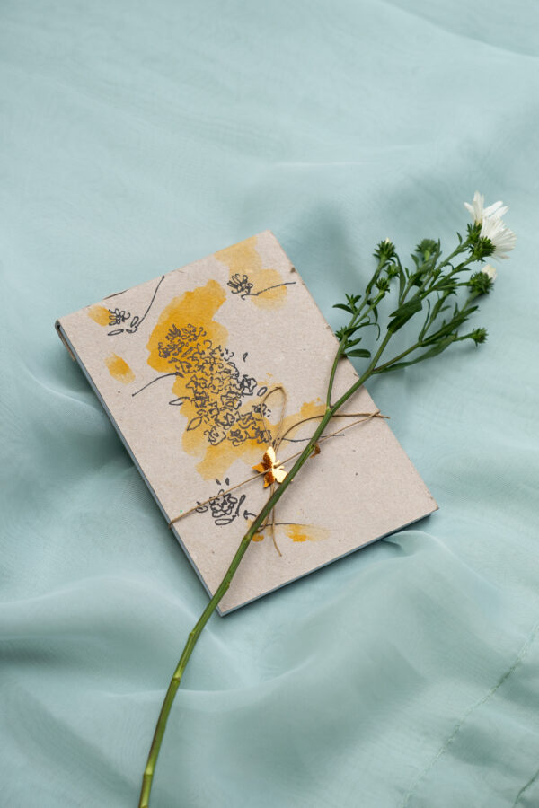 Hand-painted journal