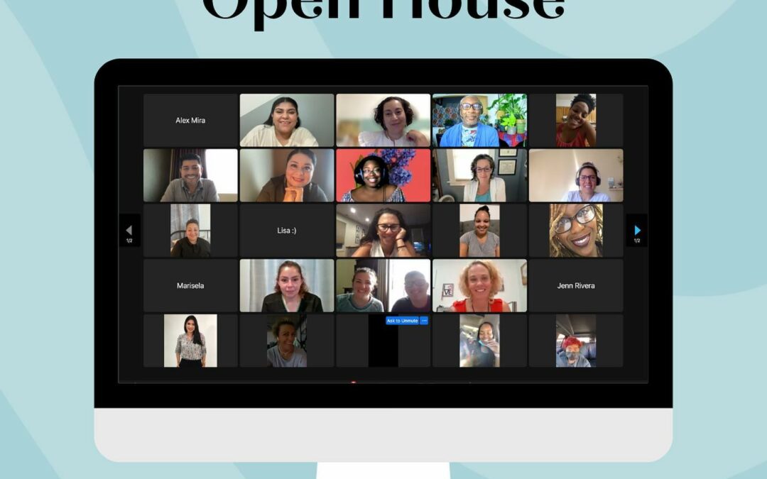 Beginnings! Remarks from our Virtual Open House